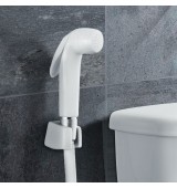 DUCHITA BIDET ABS BLANCO C/ MANGUERA REFORZADA ITALGRIF