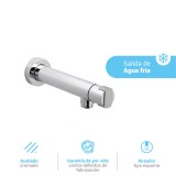 LLAVE PARA LAVATORIO BUZIOS CROMADO ITALGRIF