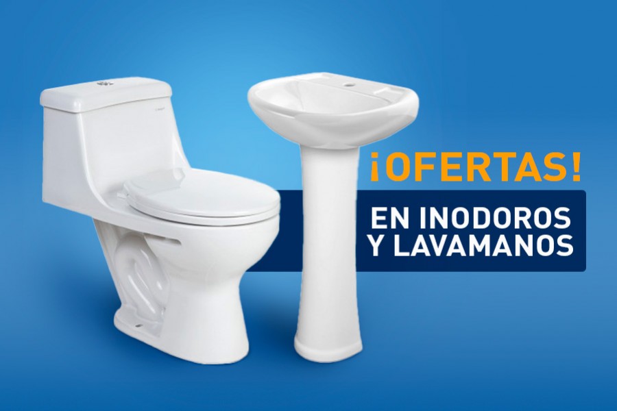No te pierdas las ofertas de inodoros y lavamanos en VAINSA