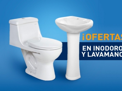No te pierdas las ofertas de inodoros y lavamanos en VAINSA